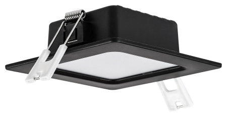 Spot incastrat slim fix Rabalux Shaun2 LED 3W 200lm 3000 plastic black stil minimal 230V, 50Hz IP20 71228 [3]