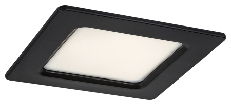 ILUMINAT - Spot incastrat slim fix Rabalux Shaun2 LED 3W 220lm 4000 plastic black stil minimal 230V, 50Hz IP20 71262