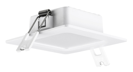 Spot incastrat slim fix Rabalux Shaun2 LED 3W 230lm 4000K plastic white stil minimal, IP20 71236 [3]