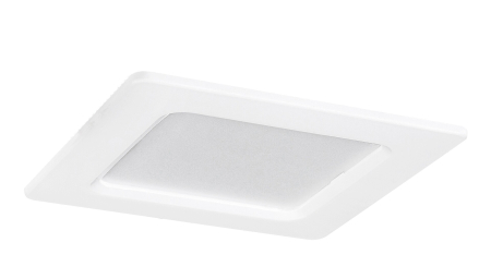 Spoturi LED - Spot incastrat slim fix Rabalux Shaun2 LED 3W 230lm 4000K plastic white stil minimal, IP20 71236