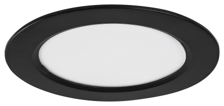 Spot incastrat slim fix Rabalux Shaun2 LED 6W 420lm 4000K plastic black stil minimal, IP20 71241 [1]