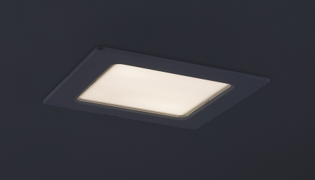 Spot incastrat slim fix Rabalux Shaun2 LED 6W 430lm 4000K plastic white stil minimal, IP20 71237 [5]