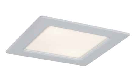 Spot incastrat slim fix Rabalux Shaun2 LED 6W 430lm 4000K plastic white stil minimal, IP20 71237 [1]