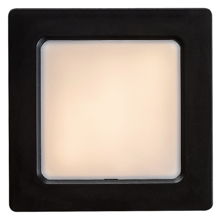 Spot incastrat slim fix Rabalux Shaun2 LED 6W 450lm 3000 plastic black stil minimal 230V, 50Hz IP20 71229 [2]
