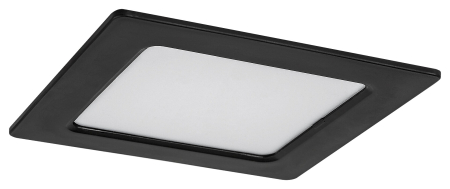 Spot incastrat slim fix Rabalux Shaun2 LED 6W 450lm 3000 plastic black stil minimal 230V, 50Hz IP20 71229 [1]