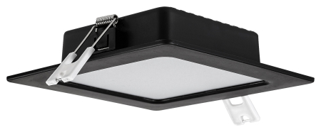 Spot incastrat slim fix Rabalux Shaun2 LED 6W 450lm 3000 plastic black stil minimal 230V, 50Hz IP20 71229 [3]