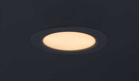 Spot incastrat slim fix Rabalux Shaun2 LED 6W 470lm 3000 plastic white stil minimal 230V, 50Hz IP20 71217 [5]