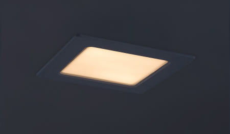 Spot incastrat slim fix Rabalux Shaun2 LED 6W 470lm 3000 plastic white stil minimal 230V, 50Hz IP20 71221 [5]