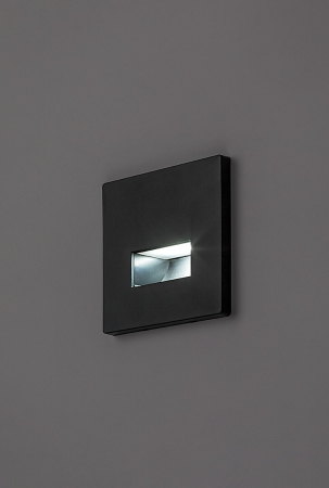 Spot incastrat trepte Rabalux Lunca LED 1W 15lm 3000K, 4500, 6500K plastic black stil minimal, IP20 77195 [4]