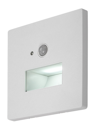 Spoturi LED - Spot incastrat trepte Rabalux Lunca LED 1W 50lm 3000K, 4500, 6500K plastic white stil minimal, IP20 77198