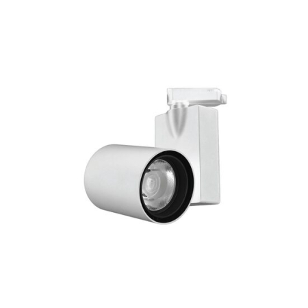 Proiectoare pe sina MONOFAZATA - SPOT LED PE SINA ALB 4000K 30W 2660LM COB BR PLUS