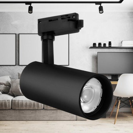 SPOT LED PE SINA NEGRU 4000K 30W 2660LM COB BR PLUS [1]