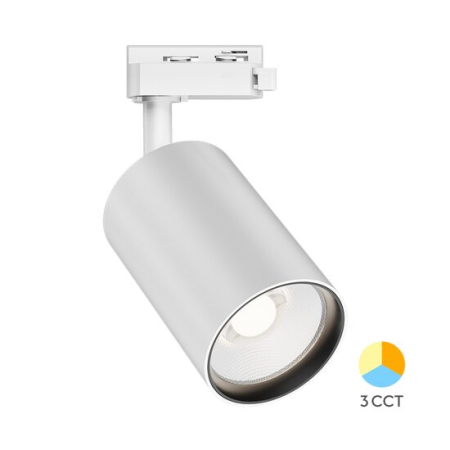 Proiectoare pe sina MONOFAZATA - SPOT LED PE SINA-P30-ALB 3in1 30W 2960LM MONOFAZIC