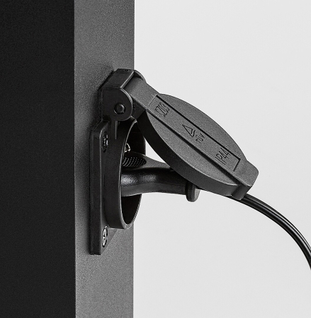Stalp exterior cu priza Rabalux Ankara E27    aluminiu anthracite stil modern 230V, 50Hz IP44 77122 [3]