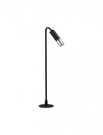 ILUMINAT EXTERIOR - Stalp exterior Nova Luce AETHER 9030848 LED 5W 3000K 71lm Sandy Black Aluminium & Smoking Glass  IP65