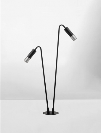 Stalp exterior Nova Luce AETHER 9030849 LED 10W 3000K 141lm Sandy Black Aluminium & Smoking Glass  IP65 [3]
