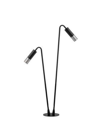 ILUMINAT EXTERIOR - Stalp exterior Nova Luce AETHER 9030849 LED 10W 3000K 141lm Sandy Black Aluminium & Smoking Glass  IP65