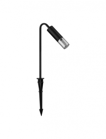 ILUMINAT EXTERIOR - Stalp exterior Nova Luce AETHER 9030850 LED 5W 3000K 71lm Sandy Black Aluminium & Smoking Glass  IP65