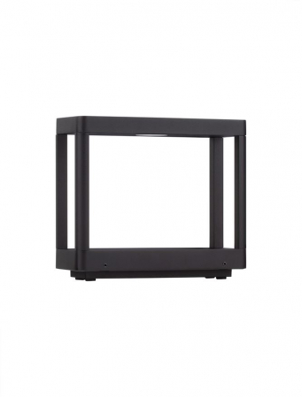Stalp exterior Nova Luce COSMIC 9030589 LED 8W 3000K 407lm Sandy Black Die-Casting Aluminium & Clear Glass   IP65 [1]