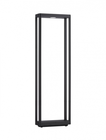 Stalp exterior Nova Luce COSMIC 9030591 LED 8W 3000K 489lm Sandy Black Die-Casting Aluminium & Clear Glass   IP65 [1]