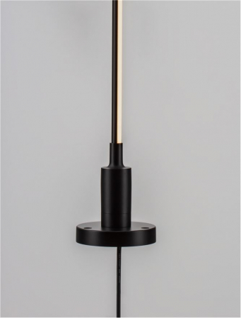 Stalp exterior Nova Luce DESSAY 9923402 LED 6W 3000K 538lm Sandy Black Aluminium  IP65 [7]