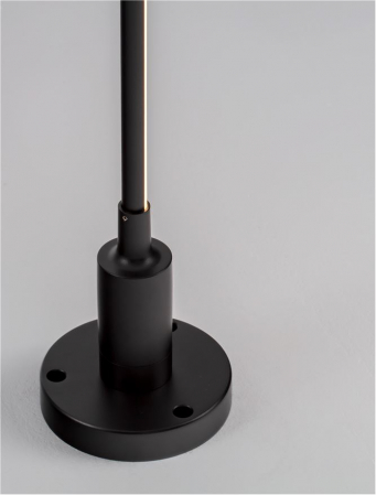 Stalp exterior Nova Luce DESSAY 9923403 LED 11W 3000K 1113lm Sandy Black Aluminium  IP65 [9]