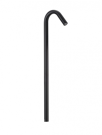 ILUMINAT EXTERIOR - Stalp exterior Nova Luce GLEAM 9030847 LED 5W 3000K 183lm Sandy Black Aluminium & Clear Glass   IP65