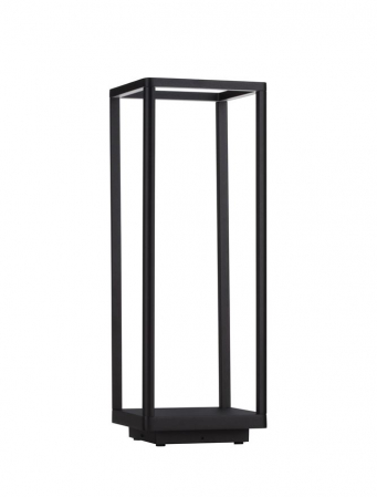 ILUMINAT EXTERIOR - Stalp exterior Nova Luce MISTI 9030569 LED 9W 3000K 359lm Sandy Black Die-Casting Aluminium & Polycarbonate Frost   IP65