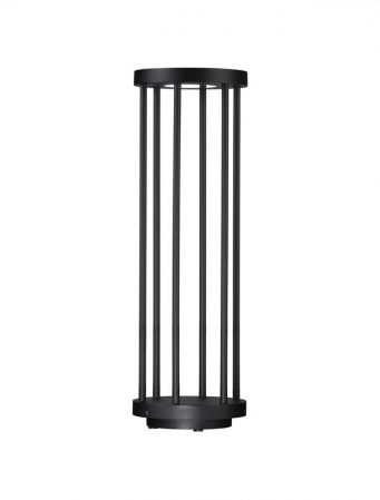 ILUMINAT EXTERIOR - Stalp exterior Nova Luce NEREUS 9030587 LED 8W 3000K 519lm Sandy Black Die-Casting Aluminium & Clear Glass   IP65