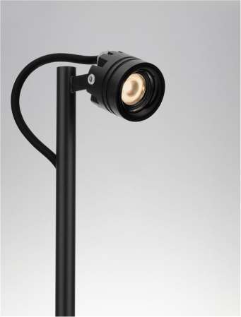 Stalp exterior Nova Luce SELENE 9030851 LED 3W 3000K 133lm Sandy Black Aluminium & Glass   IP65 [7]