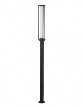 Stalp exterior Nova Luce SOLSTICE 9030626 LED 16W 3000K 1130lm Sandy Black Die-Casting Aluminium & Polycarbonate Frost   IP65 [4]