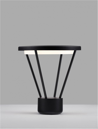 Stalp exterior Nova Luce VIRTUS 9030572 LED 16W 3000K 1190lm Sandy Black Die-Casting Aluminium & Polycarbonate Frost   IP65 [6]