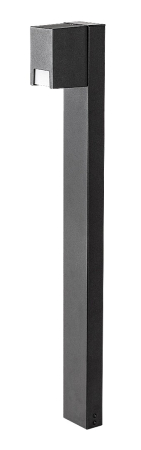 Stalp exterior Rabalux Cernon GU10 aluminiu black stil modern, IP44 77056 [1]