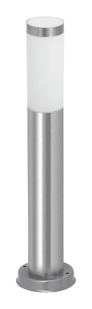 Stalpi - Stalp exterior Rabalux Inox torch E27 metal satin chrome stil modern, IP44 8263