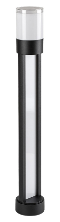 Stalp exterior Rabalux Leitha LED 12W 700lm 3000KK aluminiu black stil modern, IP44 77132 [1]