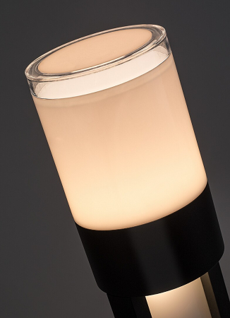 Stalp exterior Rabalux Leitha LED 12W 720lm 3000KK aluminiu black stil modern, IP44 77131 [3]