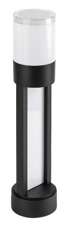 Stalp exterior Rabalux Leitha LED 12W 720lm 3000KK aluminiu black stil modern, IP44 77131 [1]