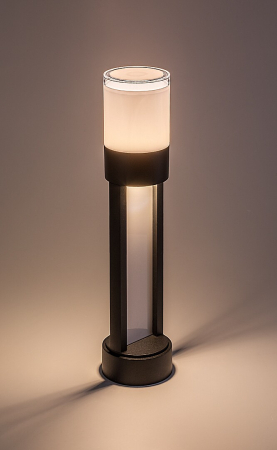 Stalp exterior Rabalux Leitha LED 12W 720lm 3000KK aluminiu black stil modern, IP44 77131 [2]