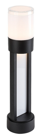 Stalpi - Stalp exterior Rabalux Leitha LED 12W 720lm 3000KK aluminiu black stil modern, IP44 77131
