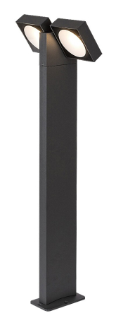 ILUMINAT EXTERIOR - Stalp exterior Rabalux Telde LED 14W 900lm 3000KK aluminiu anthracite stil modern, IP54 77102