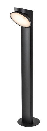 ILUMINAT EXTERIOR - Stalp exterior Rabalux Wengen LED 12W 790lm 3000K aluminiu plastic negru alb IP54
