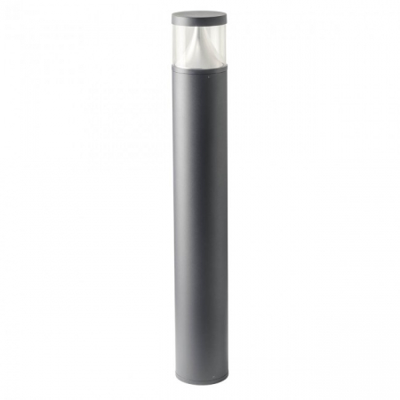 BLACK FRIDAY 2024 - Stalp Exterior Redo PALACE 90162 LED 20W h800 Ø145 1667lm 4000K IP54 Nedimabil Gri Inchis