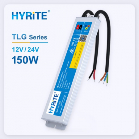 Sursa alimentare banda LED Hyrite TLG-24E150C 24V DC 6,25A 150W Aluminiu 180-264V AC 50/60Hz IP68 268x57x18mm [1]