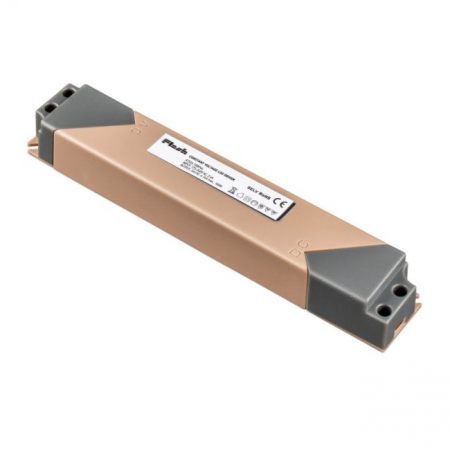 24V - Sursa alimentare banda LED interior Arelux ATS24.100IP44, 100W, 24V, Policarbonat, Negru, IP44
