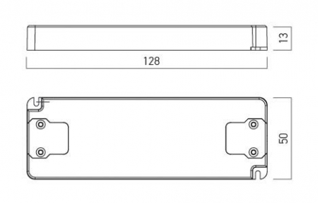 Sursa alimentare banda LED interior Arelux ATUS24.20, 20W, 24V, Policarbonat, Alb, IP20 [1]