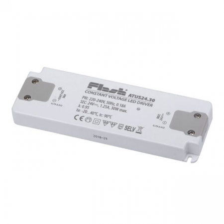 Sursa alimentare banda LED interior Arelux ATUS24.30, 30W, 24V, Policarbonat, Alb, IP20 [0]