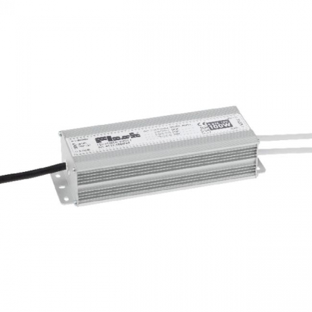 24V - Sursa alimentare banda LED interior/exterior Arelux AT24.100IP67, 100W, 24V, Aluminiu, Alb, IP67