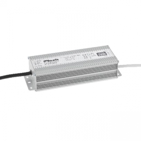 24V - Sursa alimentare banda LED interior/exterior Arelux AT24.60IP67, 60W, 24V, Aluminiu, Alb, IP67