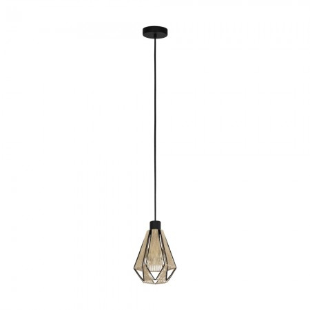 BLACK FRIDAY - Suspensie Eglo Adwickle, metal, textil, D.15 cm, 43776