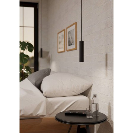 Pendul Eglo Almidaina, negru, LED, 5W, 480 lumeni, alb cald 3000K, 900926 [1]